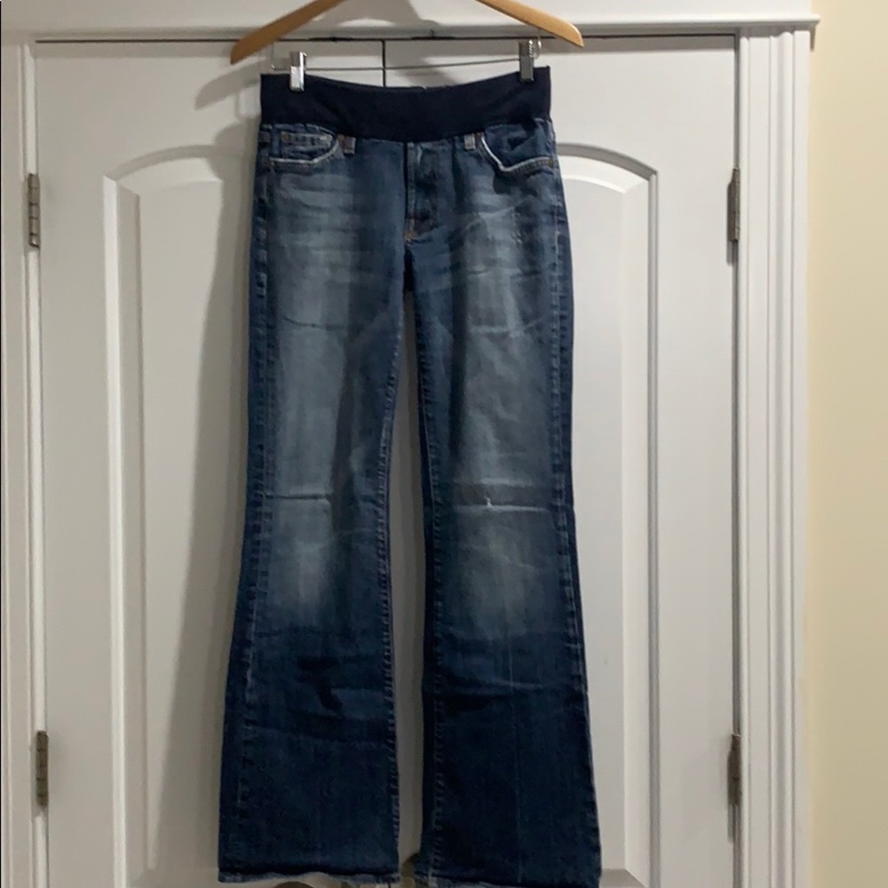 🤰🏼A Pea in the Pod Maternity Seven Bootcut Jeans 🤰🏼size 30